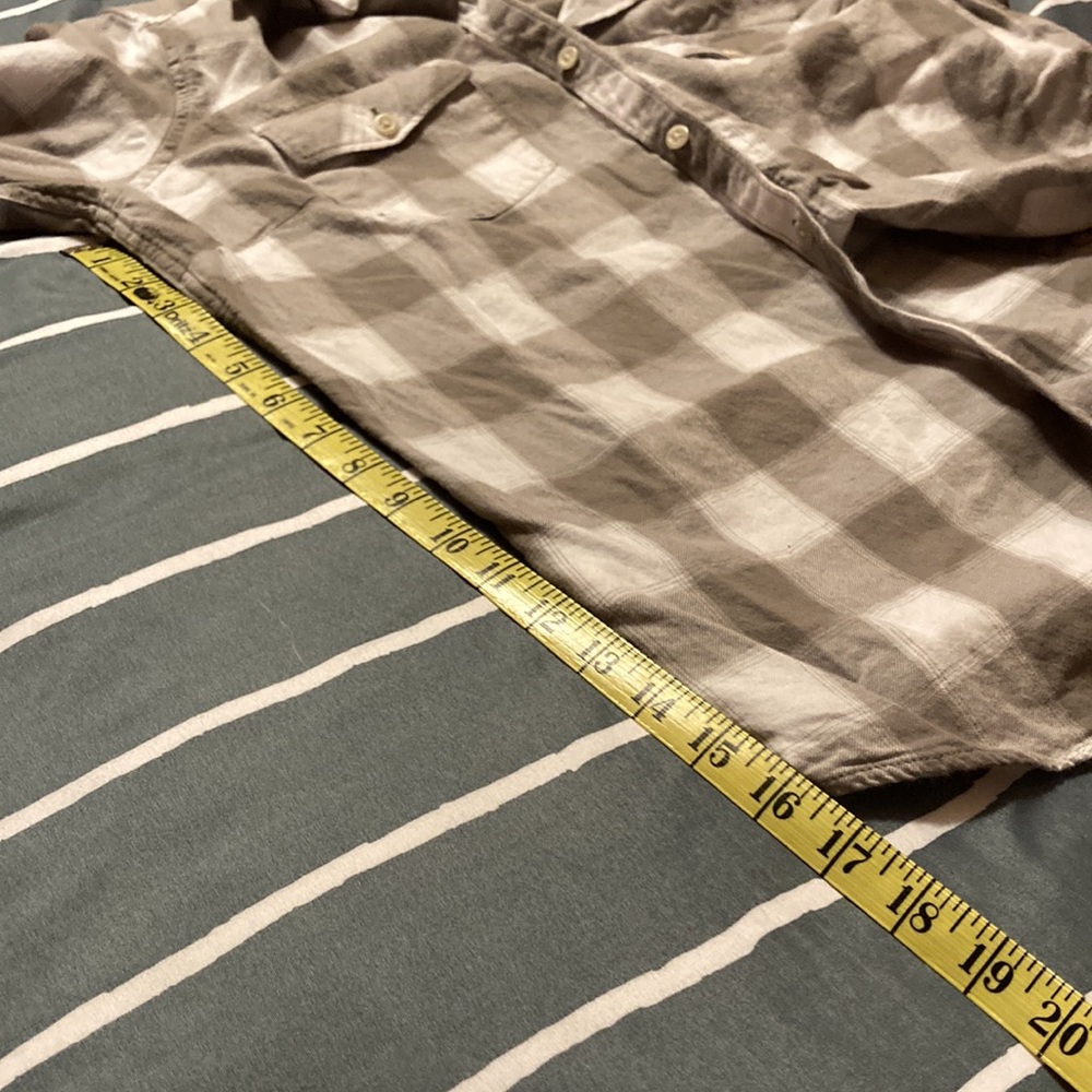 Eddie Bauer womens flannel shirt size L - Picture 5 of 5